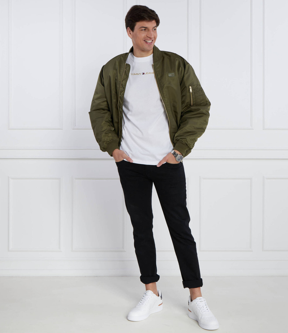 Футболка GOLD LINEAR Tommy Jeans - белый(DM0DM17728)