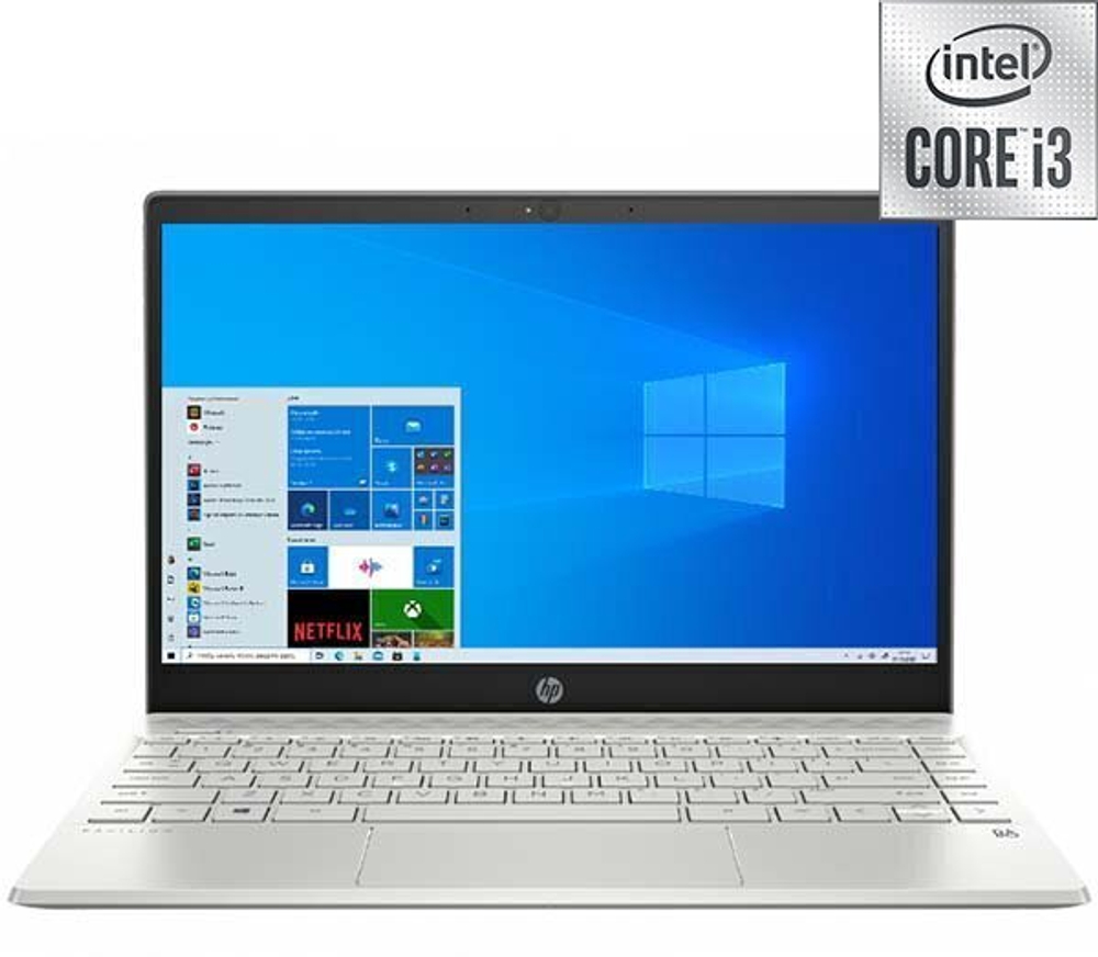Ноутбук HP Pavilion 13-an1029ur. Конфигурация: Intel Core i3 1005G1 1200MHz/13.3"/1920x1080/4GB/256GB SSD/DVD нет/Intel UHD Graphics/Wi-Fi/Bluetooth/Windows 10 Home/A1