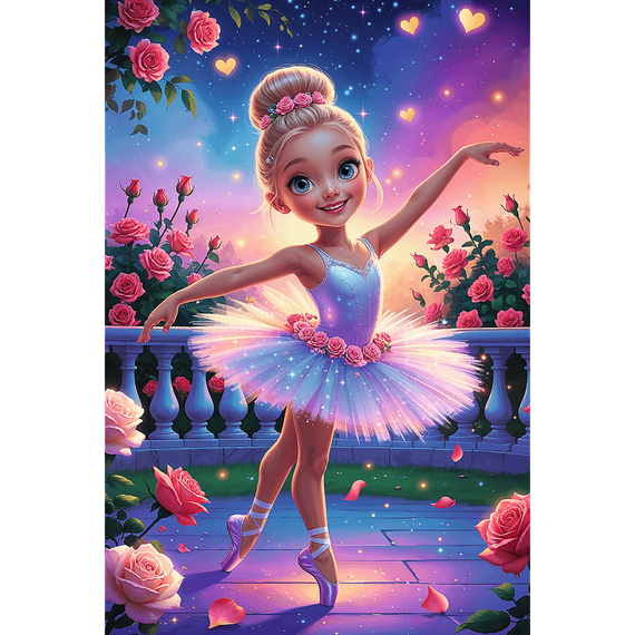 Puzzles - "100" - Ballerina / Trefl