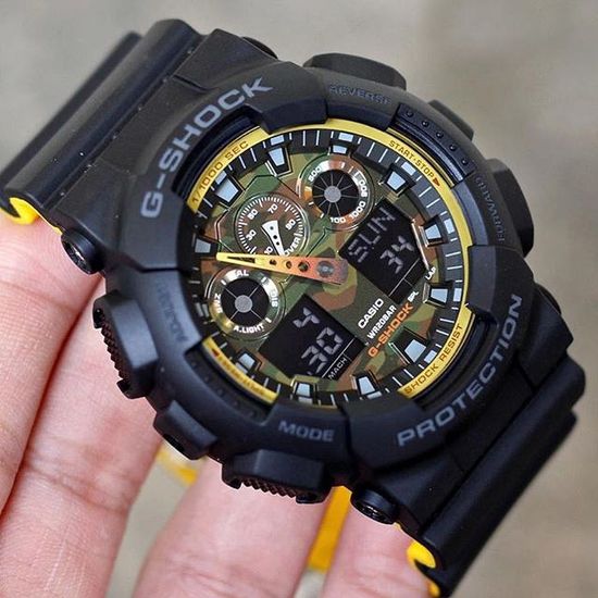 Наручные часы Casio G-Shock GA-100BY-1ADR