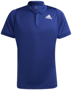 Мужское теннисное поло Adidas Freelift Polo M - victory blue/white