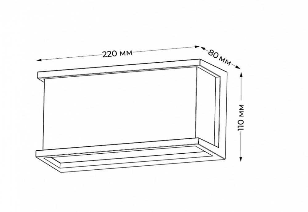 Накладной светильник Italline IT3008A