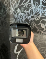 Hiwatch DS-T500A(B) 3К (5 Мп 16:9) уличная цилиндрическая HD-TVI камера с гибридной подсветкой EXIR/LED до 30/20 м и встроенным микрофоном (AoC).