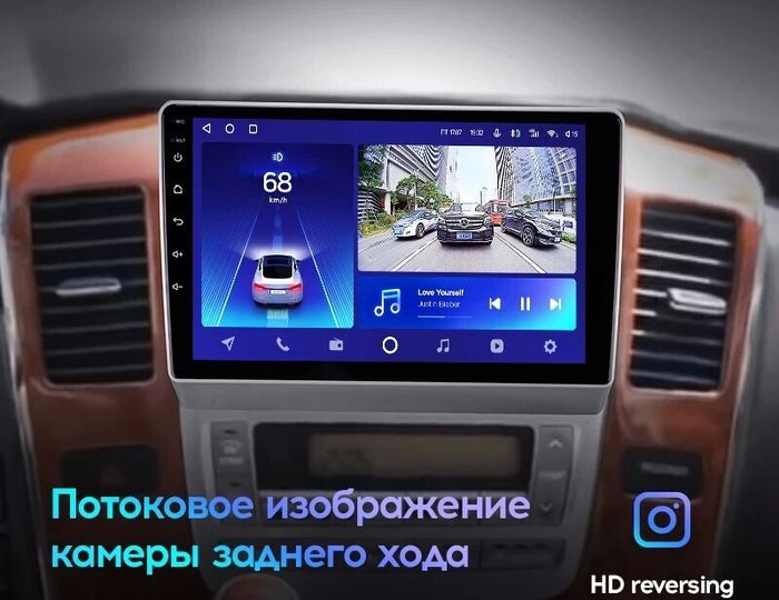 Магнитола для Toyota Alphard 1 2002-2005 - FarCar S400-TS18 монитор 9.5" QLED на Android 14, CarPlay, 4G SIM-слот
