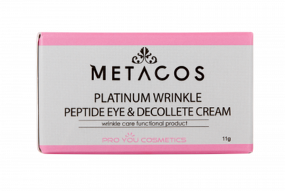Pro You Metacos Platinum Wrinkle Крем вокруг глаз и зоны декольте, 11 г | Metacos Platinum Wrinkle Peptide Eye & Decollete Cream