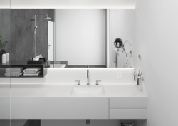 Смеситель для раковины Hansgrohe Vernis Shape на 3 отверстия, со сливным матовый чёрный 71563670