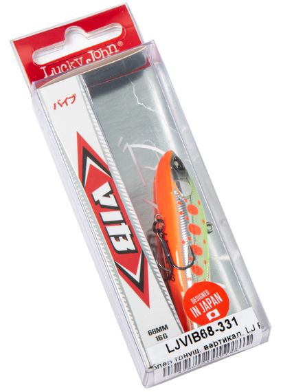Воблер тонущий вертикальный LJ Pro Series VIB S 68.00/138
