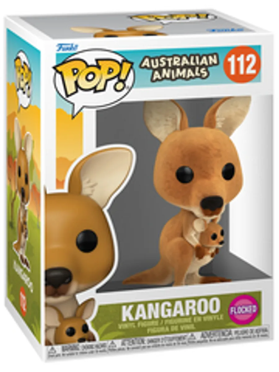 Funko POP! Australian Animals: Kangaroo (Flocked Exc) (112)