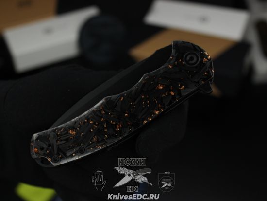 Нож складной CIVIVI Praxis C803I сталь клинка 9Cr18MoV, рукоять Carbon