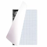 Тетрадь А4, 96 л., BRAUBERG, гребень, клетка, обложка картон, "Military", 404057, 4шт