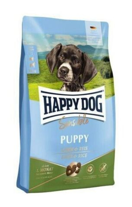 Сухой корм Happy Dog Sensible Puppy Lamb&Rice для щеков ягненок и рис 4 кг