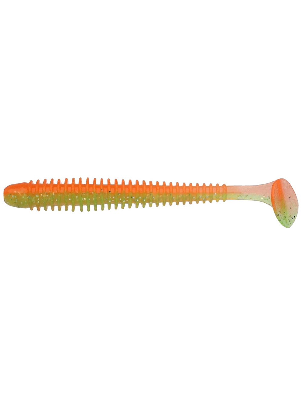 Приманка силиконовая Keitech Swing Impact 3", 2г, цвет #101 Green Pumpkin PP.