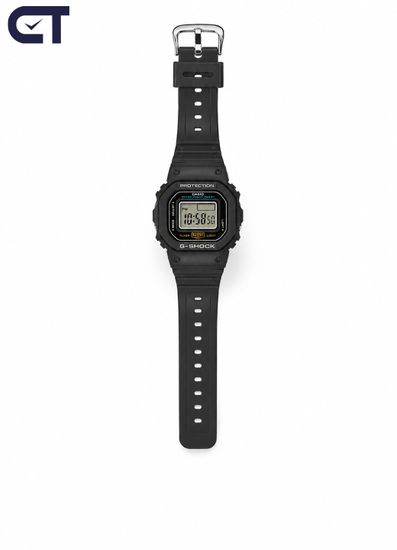 Casio DWN-5600-1DR мужские часы-кольцо — миниатюрные G-SHOCK Nano в чёрном цвете