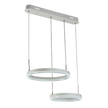 Подвесной светодиодный светильник 6038/2A WHT 76W белый Profit Light