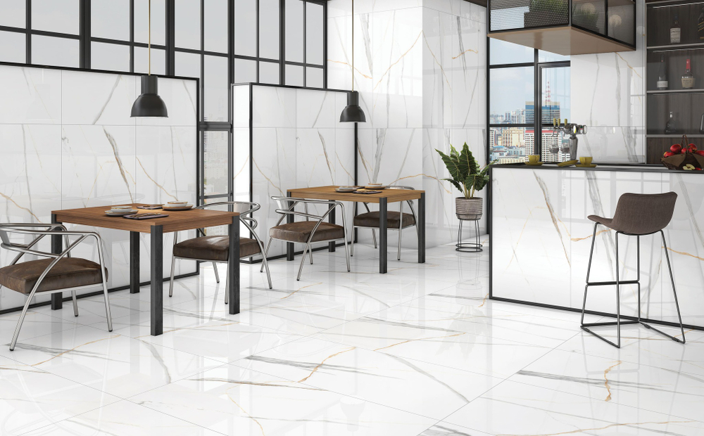 NT Ceramic Marmo Maritaca Statuario Ultra White 60x120