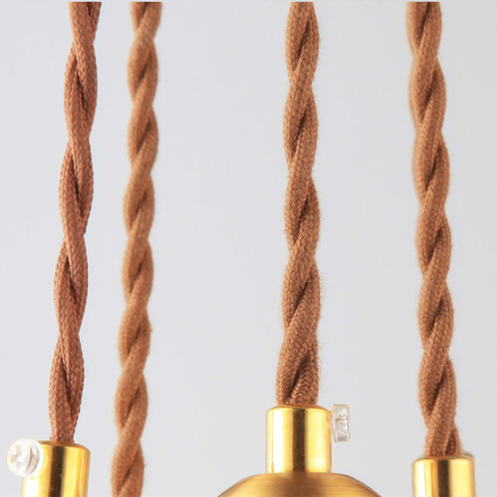 Подвесной дизайнерский светильник Crystal Bulb от Lee Broom (10 подвесов)