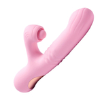Розовый вибратор-кролик 23,9см Selove ComePlay Dual Stimulation Vibrator Pink