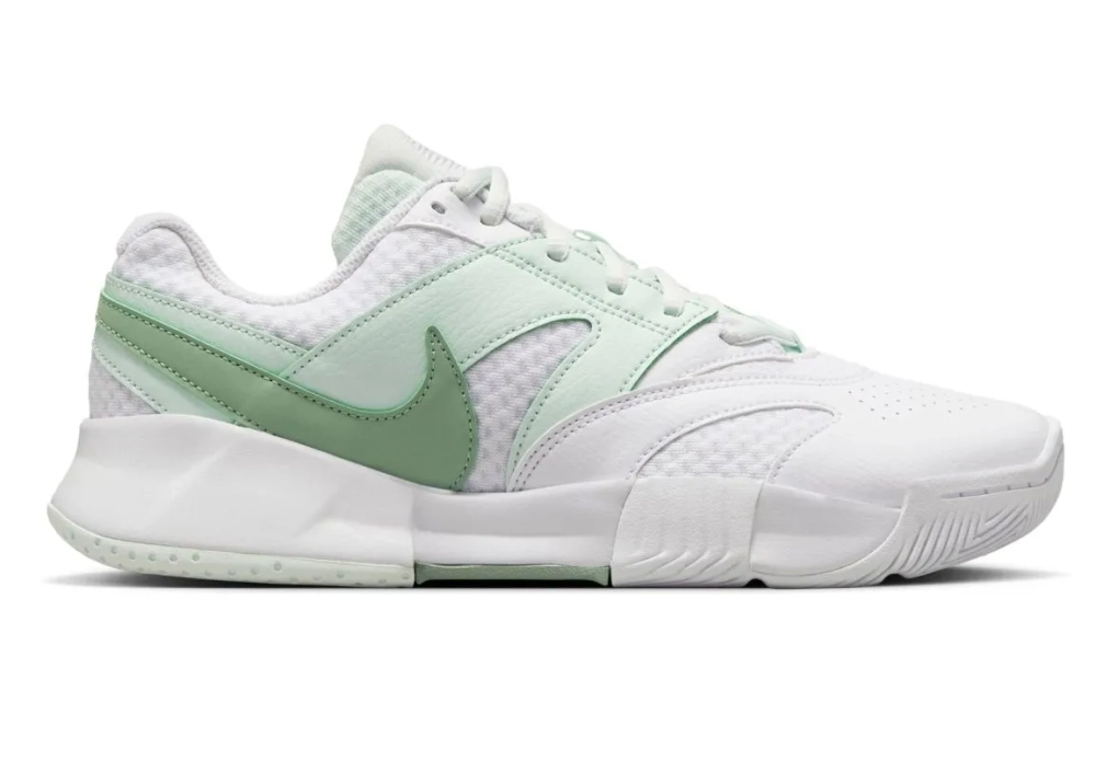 Женские теннисные кроссовки Nike Court Lite 4 - white/steam barely/green