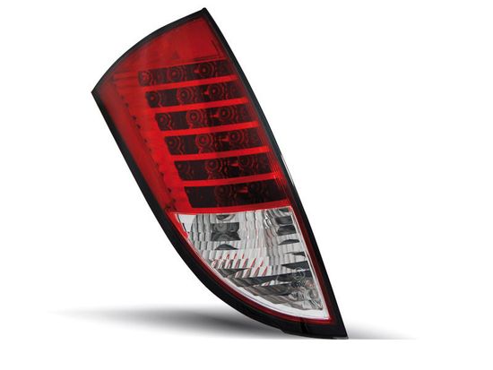 Задние фонари Ford Focus 1 red white led