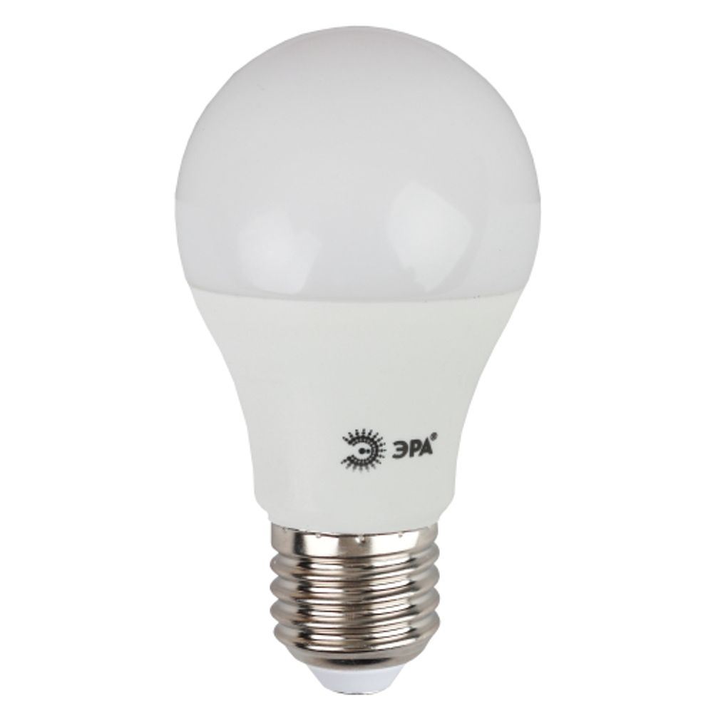 Лампа светодиодная ЭРА STD LED A60-11W-827-E27 11Вт груша теплый белый свет Е27 | Лампы cветодиодные Груша (A)