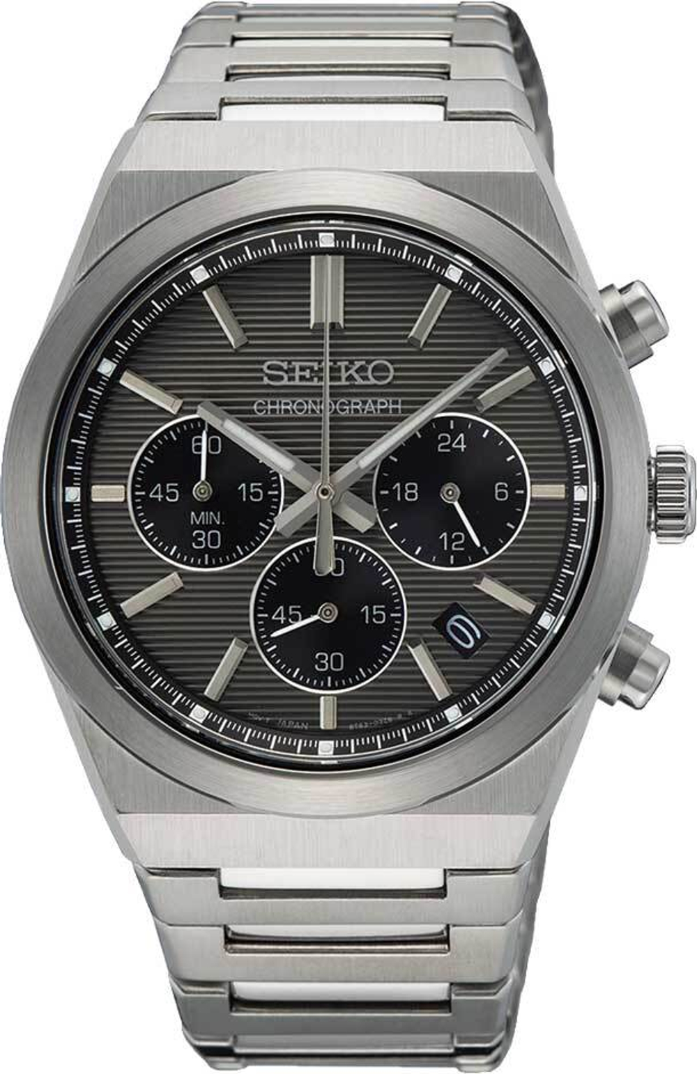 Японские наручные часы Seiko SSB455 с хронографом