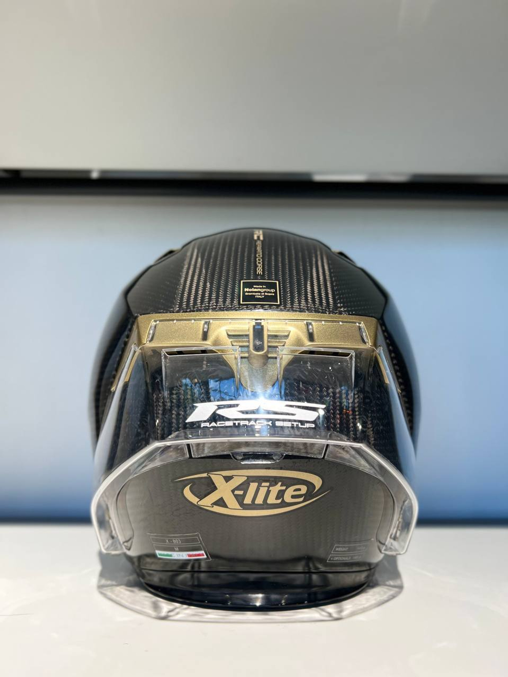 Шлем X-LITE X-803 RS ULTRA CARBON Golden Edition 33