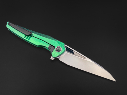 Складной нож Magpie [M390 CrystalTi green]