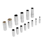 Набор инструментов, 1/2", 1/4", CrV, S2, пластиковый кейс, 94 предмета Denzel
