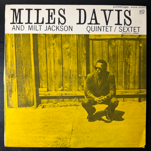 Miles Davis And Milt Jackson ‎– Quintet / Sextet (Япония)