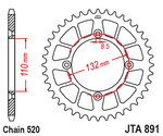Звезда JTA891.48BLK