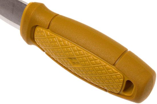 Нож Morakniv Eldris, нержавеющая сталь, цвет желтый, с ножнами, 12650