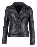 Куртка asym. biker jacket with back embroidery MU-W262-533-1000