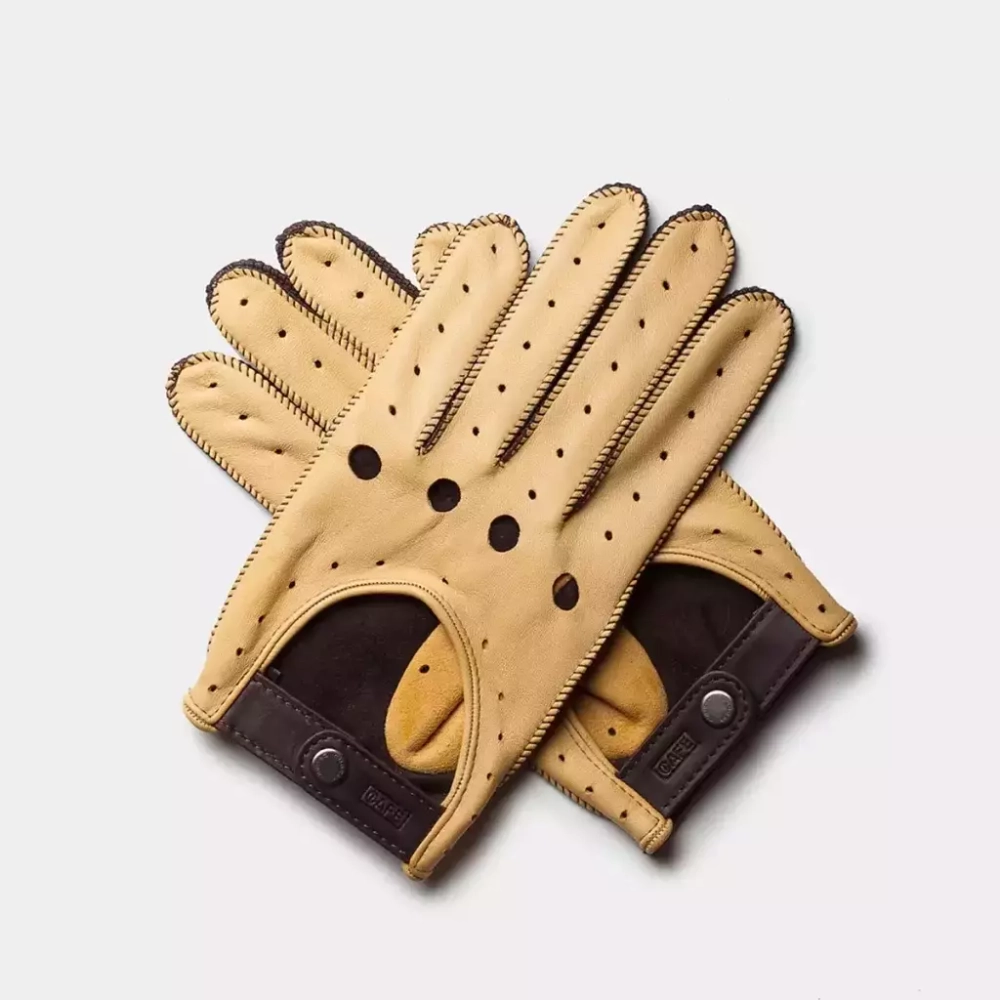 Водительские перчатки Cafe Leather Triton Driving Gloves - L