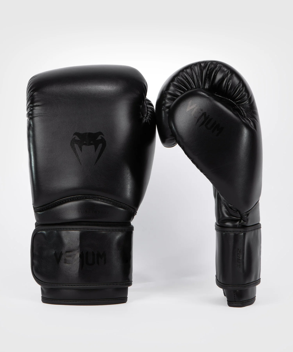 Перчатки ММА Venum Midnight Fury Black/Grey/Silver