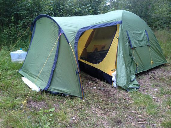 Палатка Canadian Camper CYCLONE 2 Al (цвет forest)