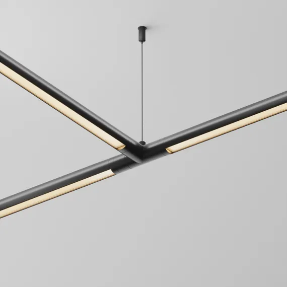 T-образный плоский коннектор Accessories for system Shelf CA015TC-B Maytoni