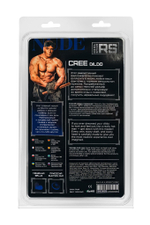 Телесный фаллоимитатор Cree - 20 см. (Цвет: телесный)