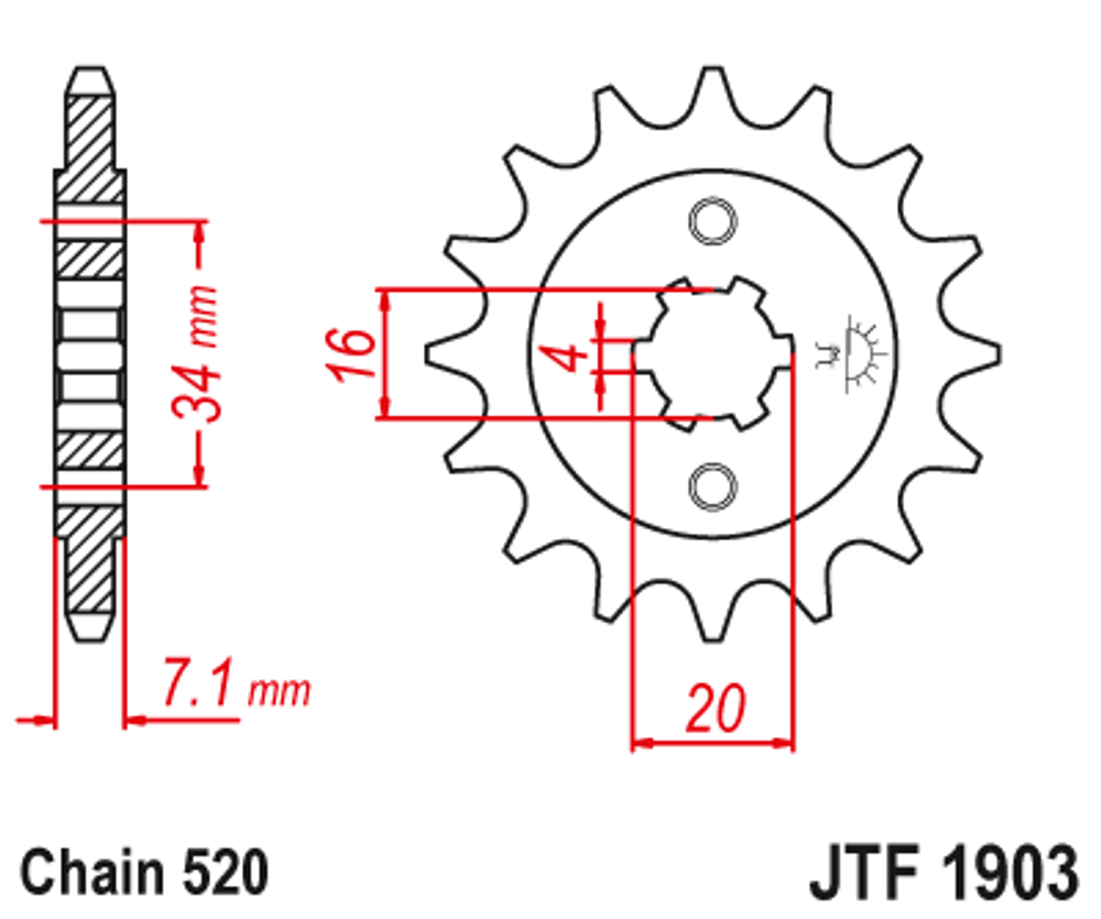 Звезда JTF1903.13