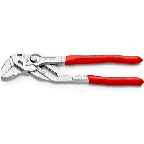 Клещи переставные-гаечный ключ хромированные 180 мм Knipex 86 03 180 SB