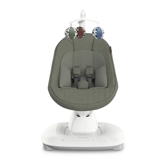 Кресло-качалка UPPAbaby mamaRoo Camila - Dark Green Melange