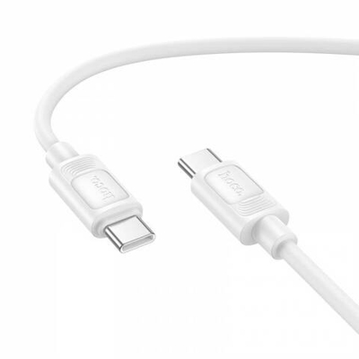 Кабель Type-C на Type-C 60W Hoco X122 Silicone (white)