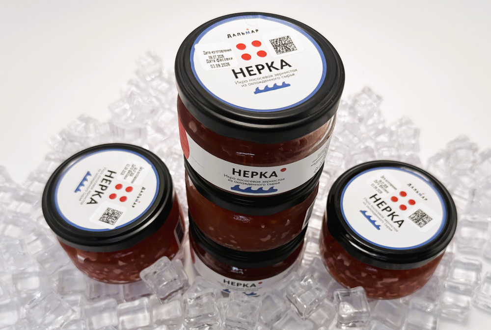 Икра лососевая зернистая Нерки 100г