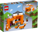 Конструктор Лего Майнкрафт Лисья хижина 21178 | LEGO Minecraft The Fox Lodge | набор с животными и зомби | 193 детали 8+