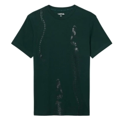 Мужская теннисная футболка Lacoste Tennis x Daniil Medvedev Graphic - green