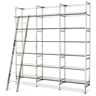 Стеллаж с лестницей Cabinet Delano with stairs арт.106347
