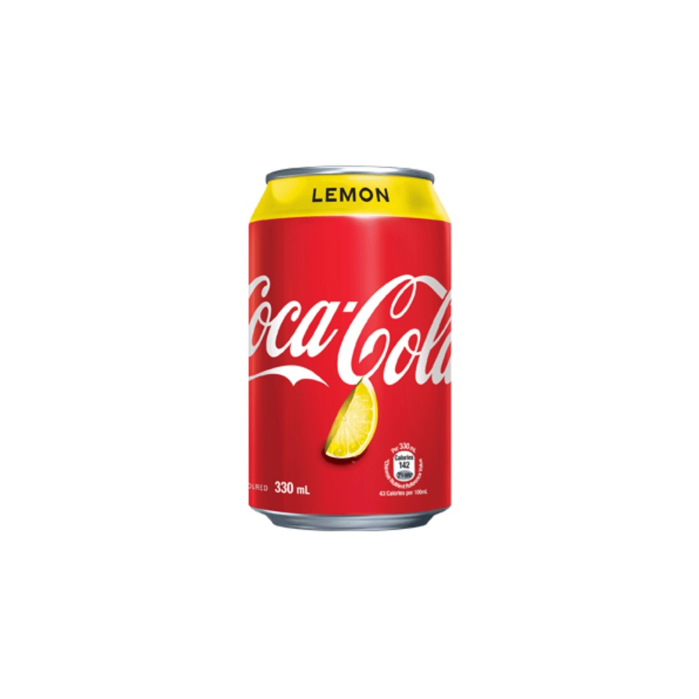 Напиток Coca Cola Lemon б/а с/г, 330 мл, 24шт Великобритания