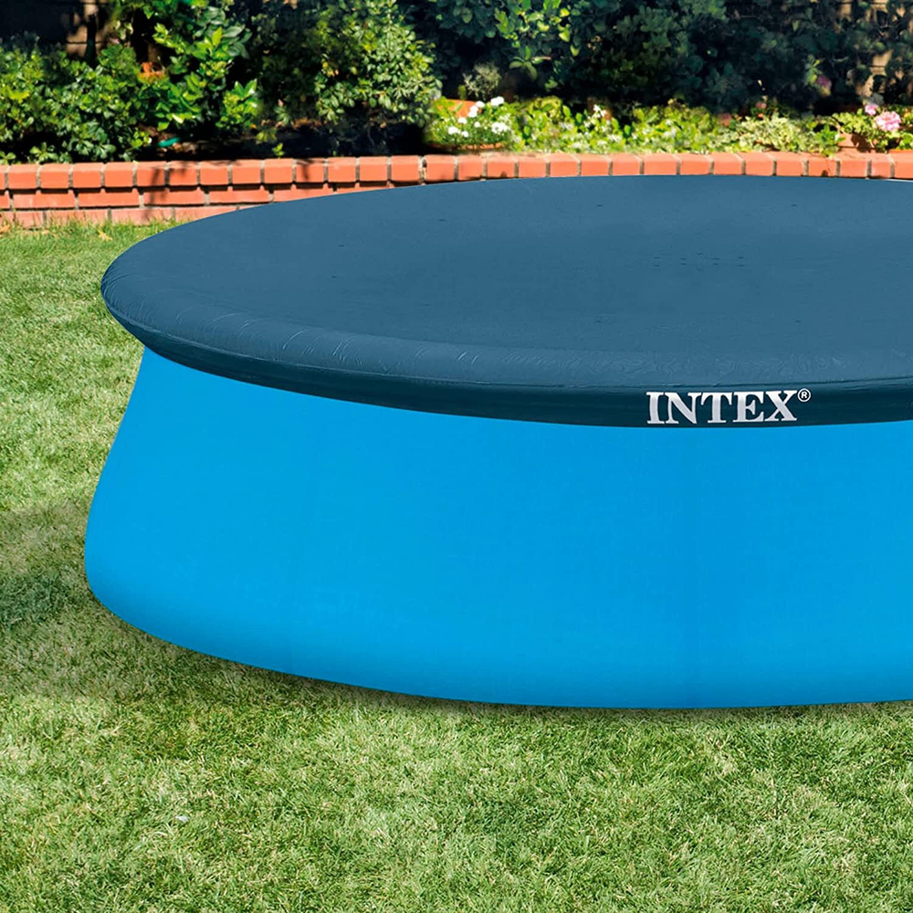 Тент для надувного бассейна Intex 28021, 305 см, защитный чехол-накидка для круглого бассейна Easy Set