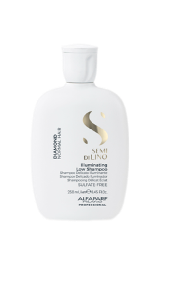 Шампунь для нормальных волос, придающий блеск SDL DIAMOND ILLUMINATING LOW SHAMPOO, 250 мл ALFAPARF 16445