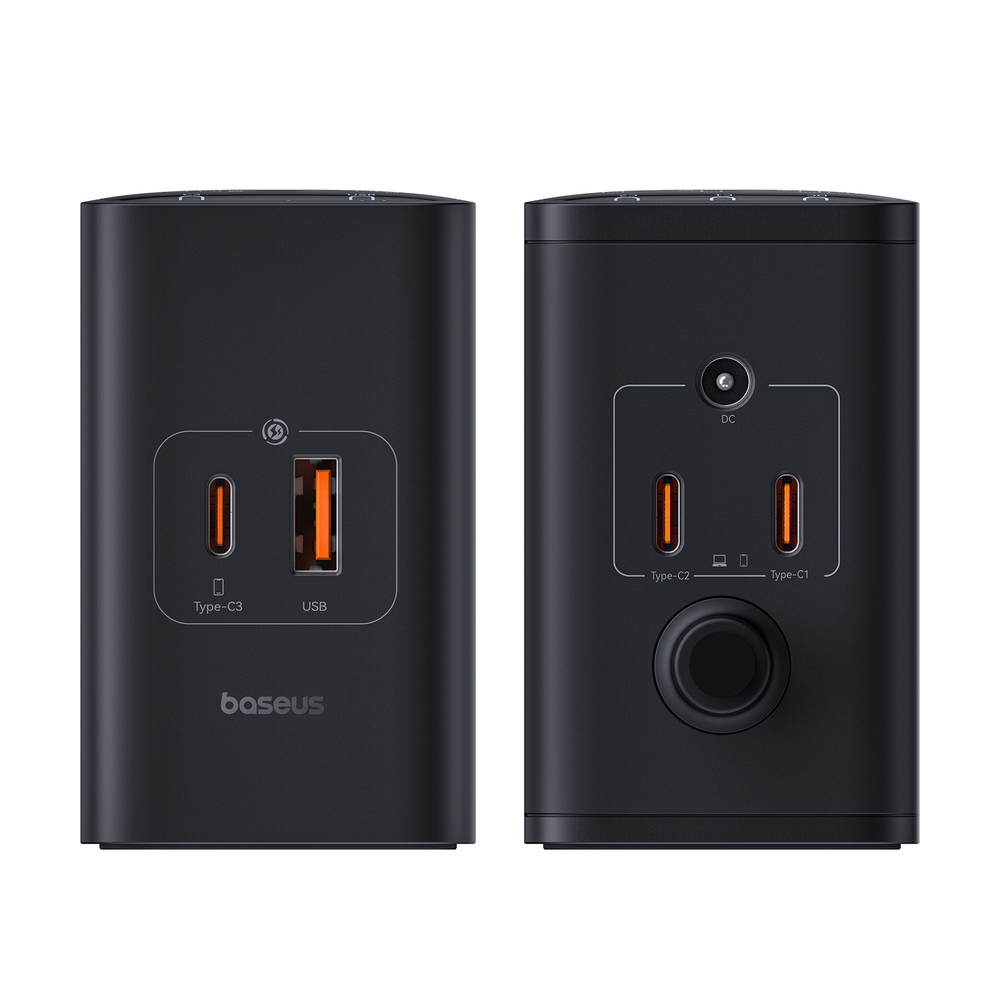 Зарядное устройство Baseus Digital GaN Intelligent Desktop 3C+U+DC 240W