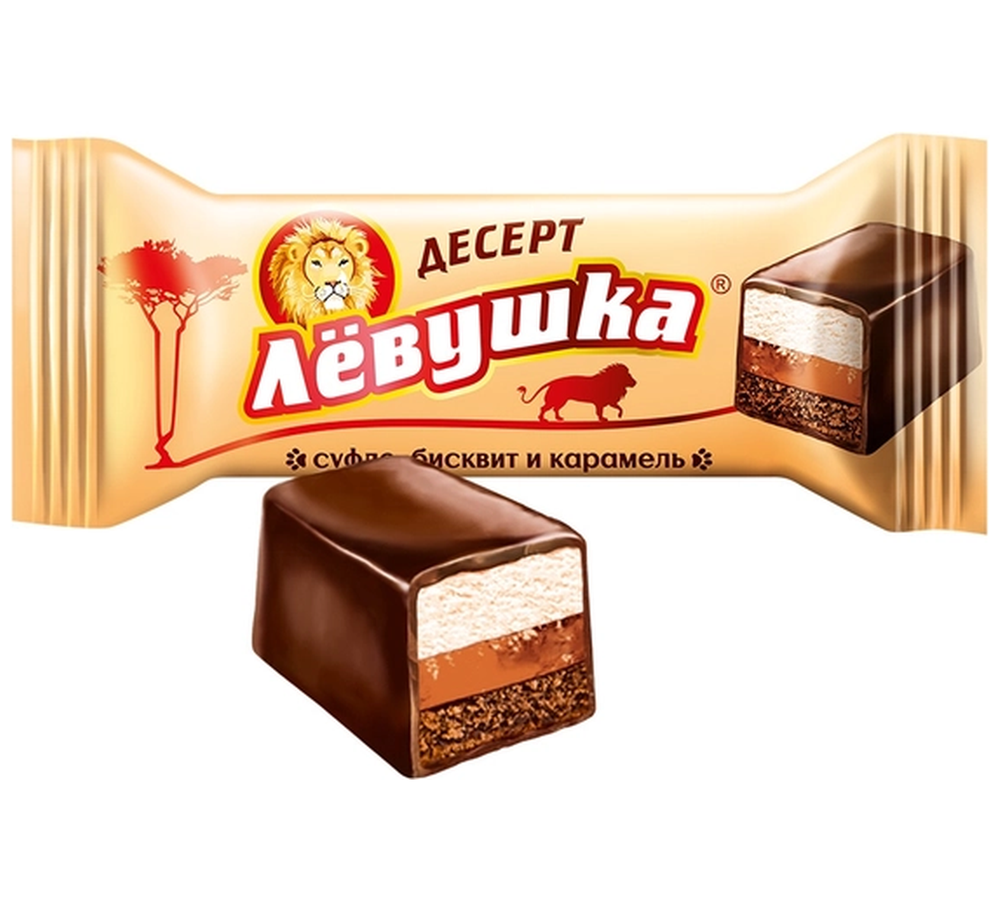 Десерт Левушка карамельно-сливочный Славянка, 500 гр